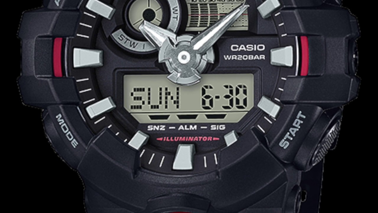 Review G-SHOCK GA-700 by Siam-naliga.com