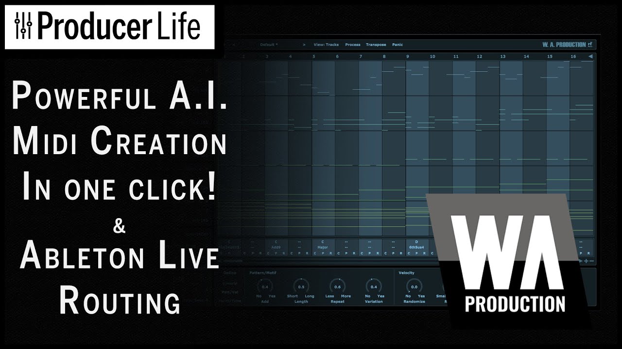 InstaComposer Powerful A.I. Midi Making VST. How To Setup In Ableton & Quick Review [WA Production]