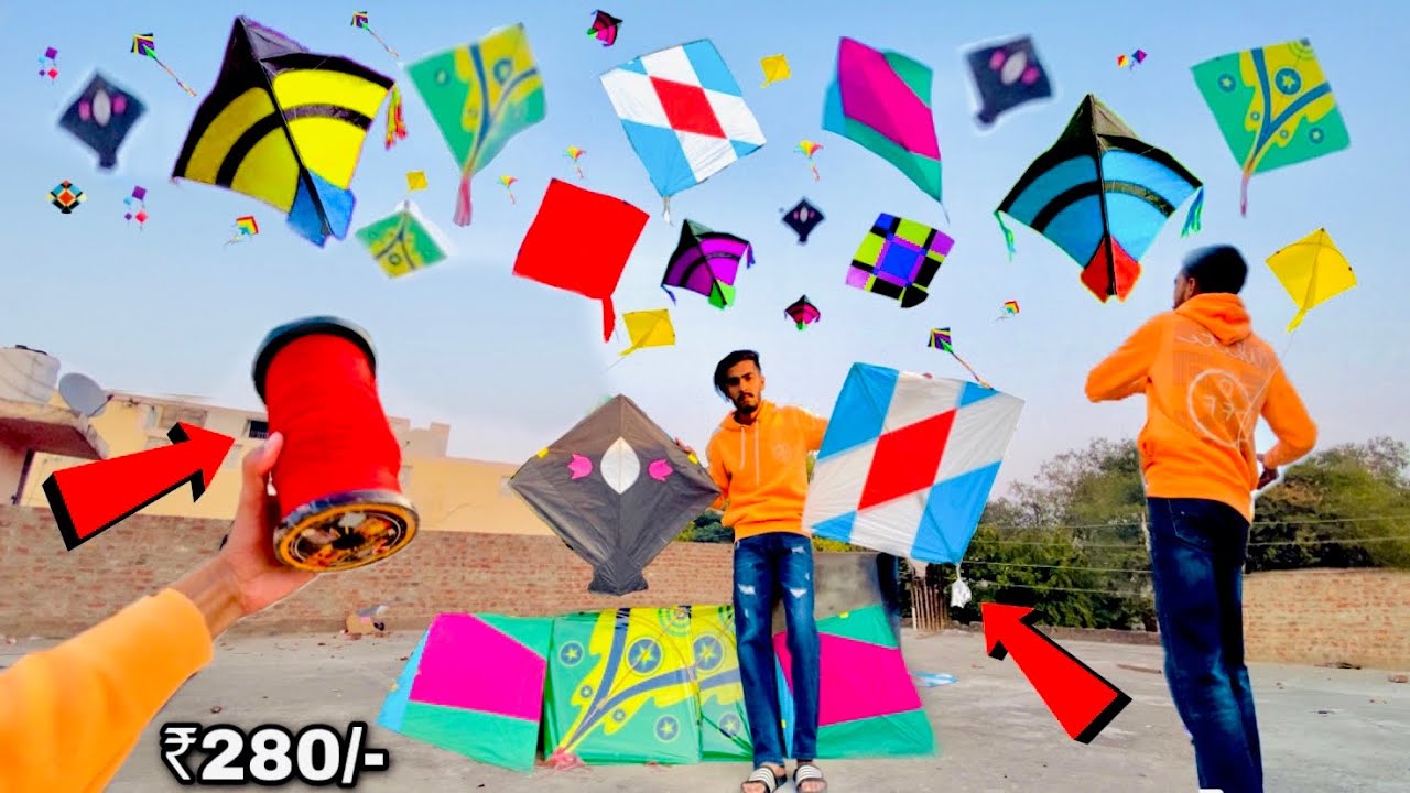 Mono Fighter🔥 Flying Kites🤩 Kite Fight😍 Patang🪁 Kite