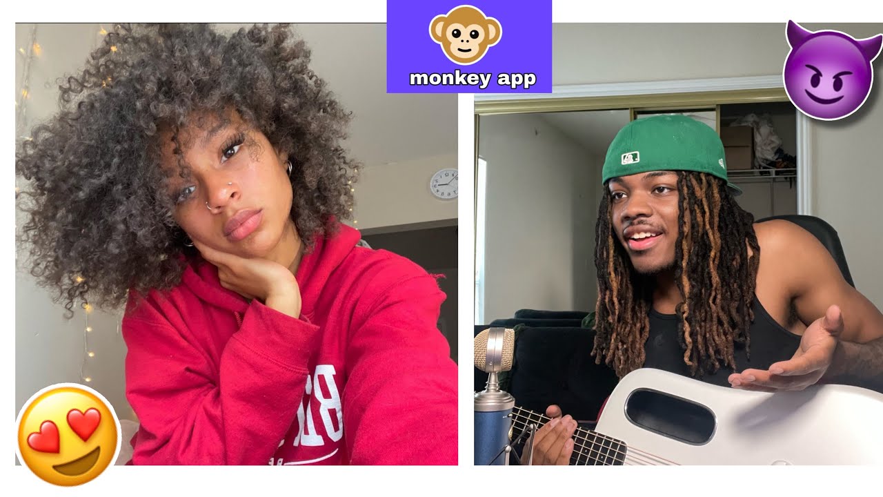 BADDIES Fall In Love With My Singing On Monkey App!