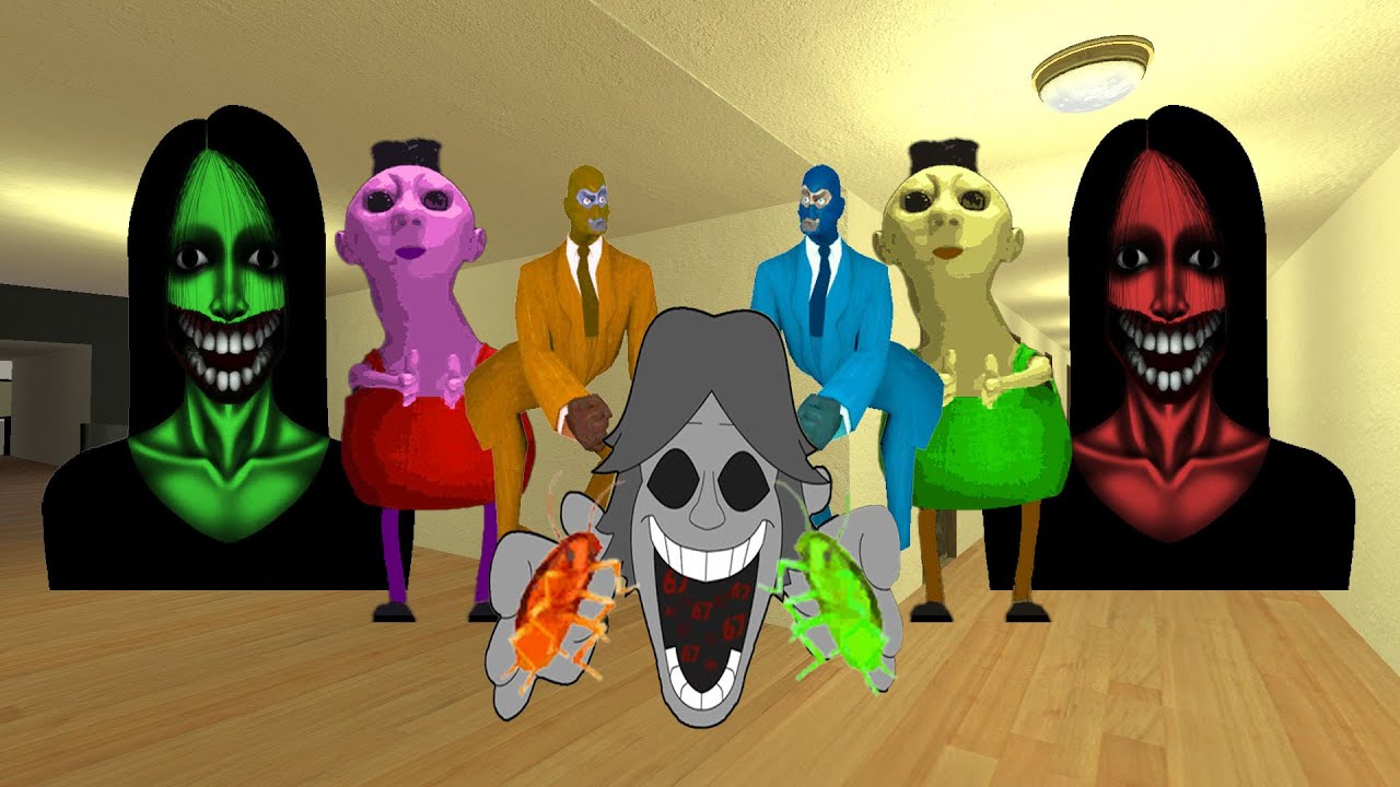 Epic Escape:Kuchisake Onna,Hamood Habibi,TF2 Dancing, Cockroaches,Scary Among Us,Scary Hand in Hotel