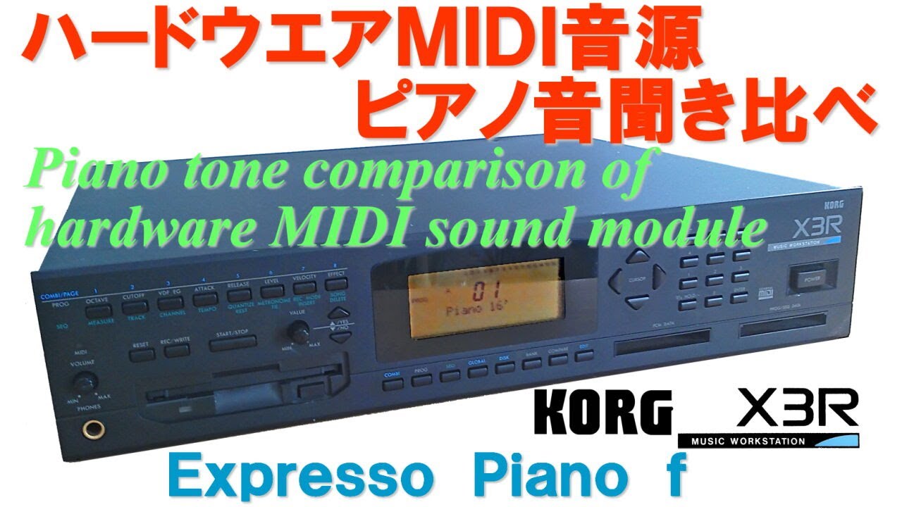 KORG X3R Expresso Piano f