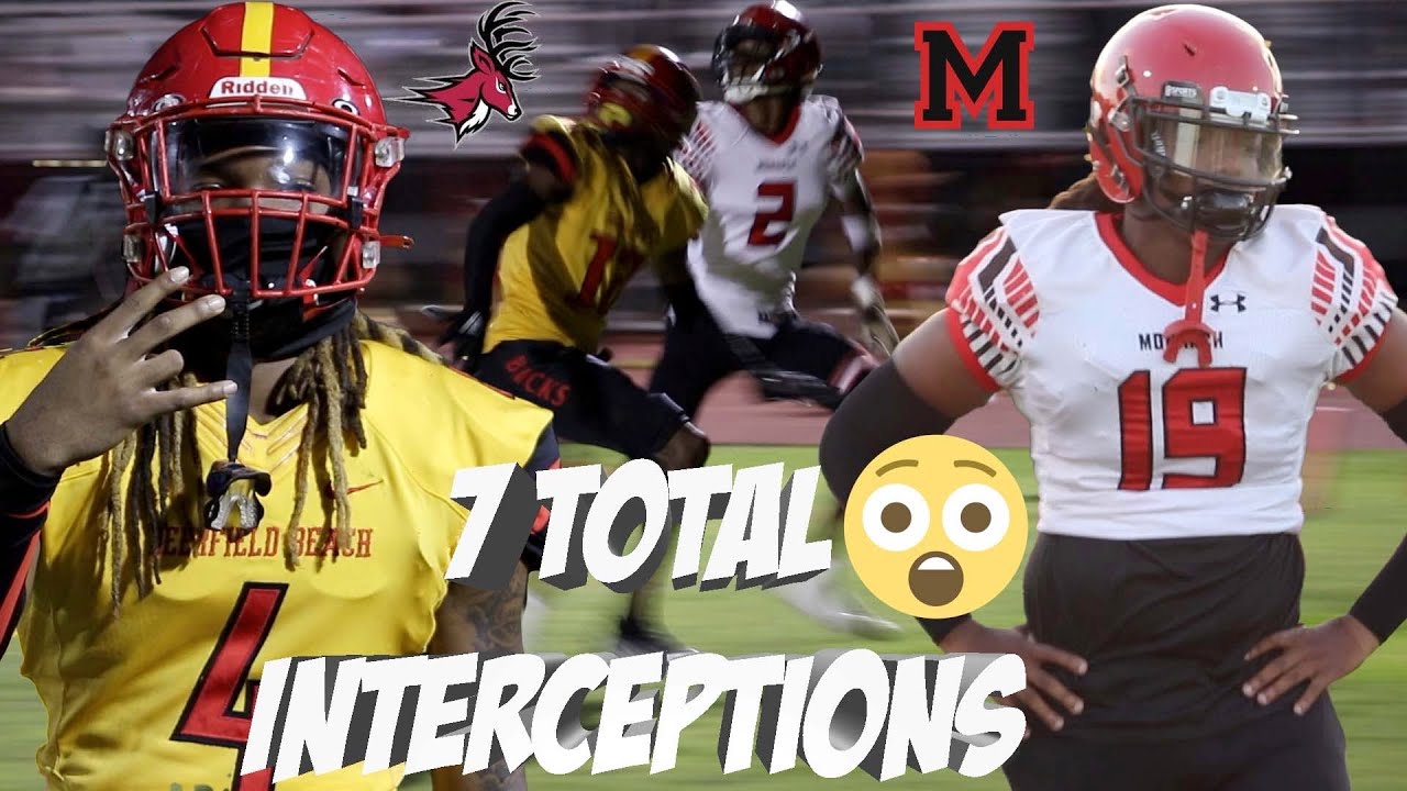 🚨😲A Defensive Coordinator Dream 😵Turnovers Raid Butler Stadium Deerfield Beach Vs Monarch✈️ 🏈🔥