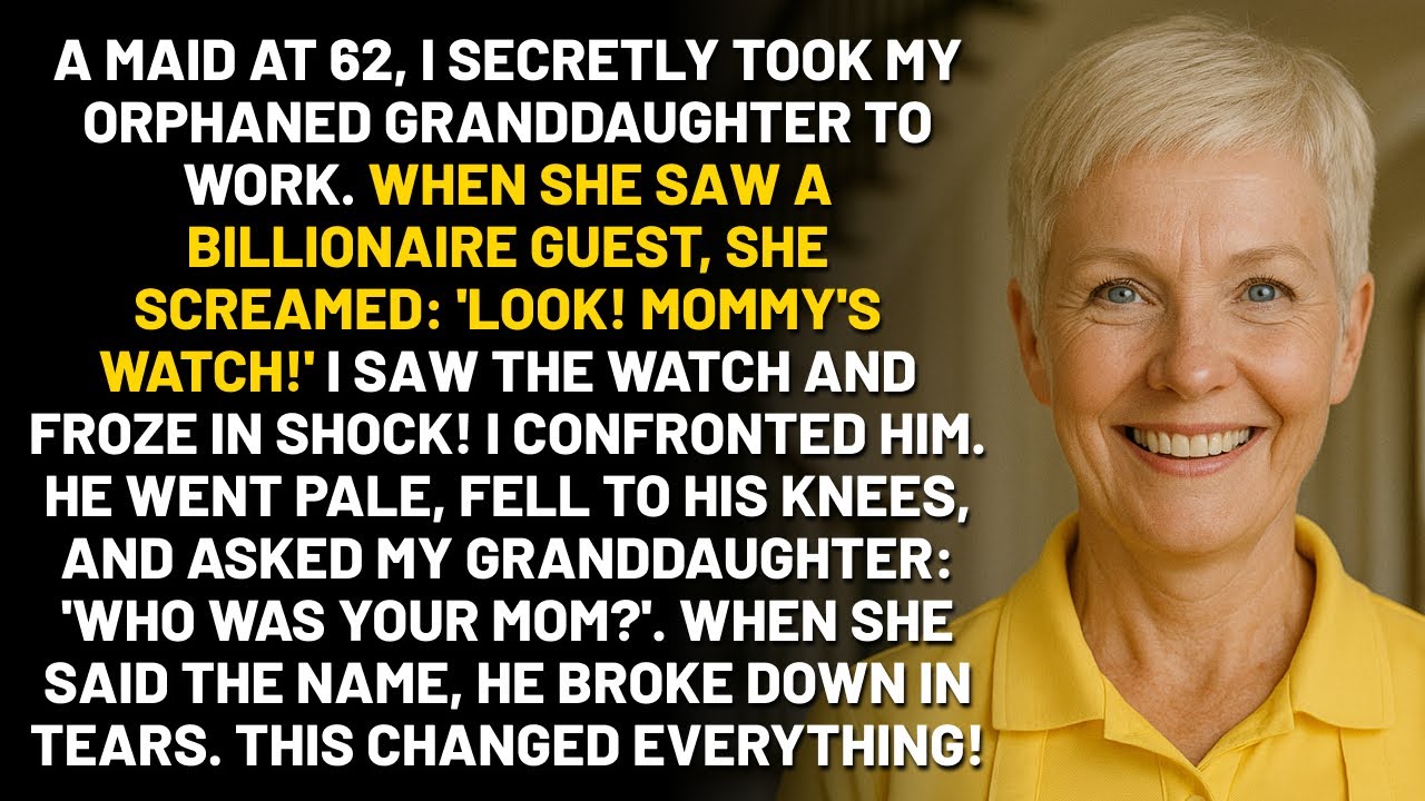 'Sir, You're Wearing My Mom's WATCH!' My Granddaughter Told the BILLIONAIRE. He Went Pale.