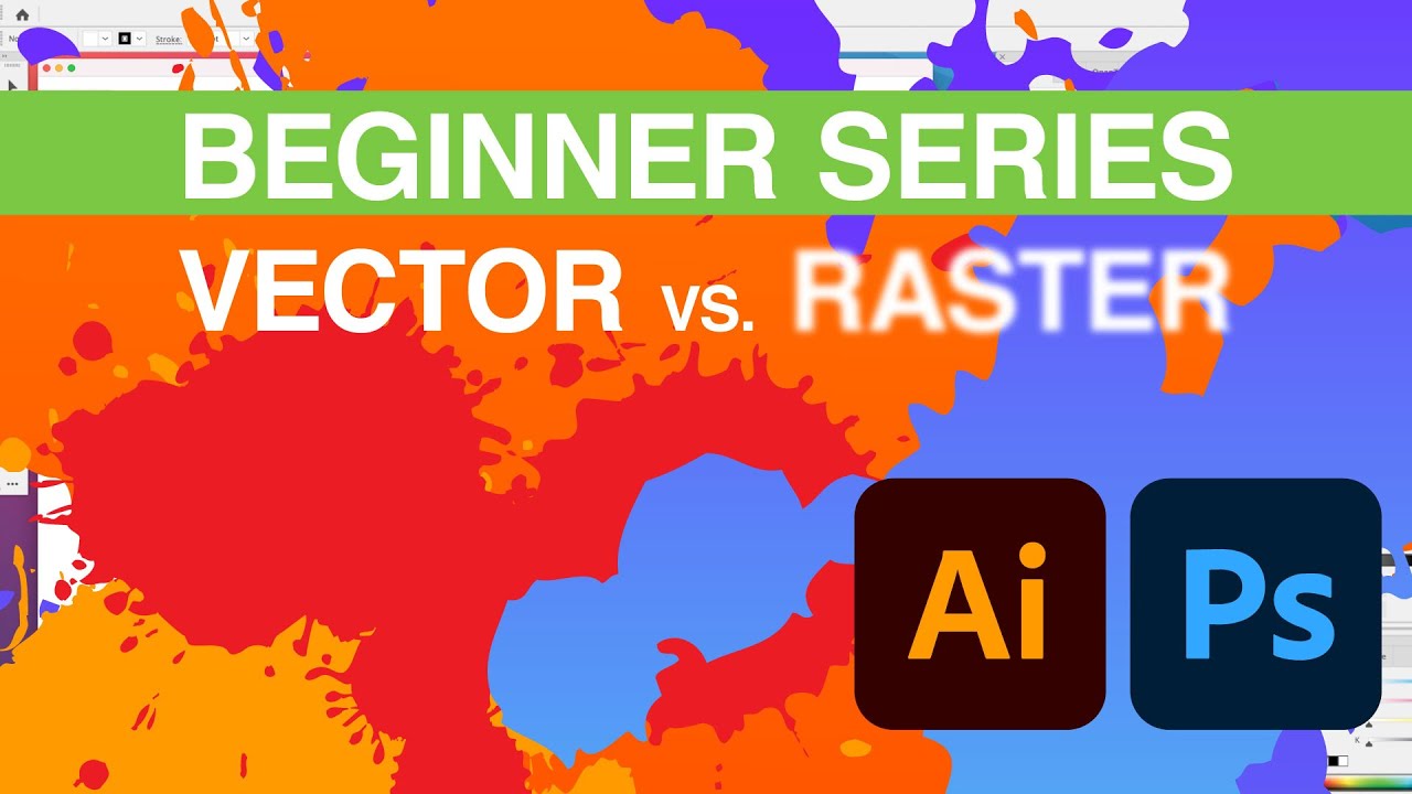 BEGINNER SERIES // Vector vs. Raster images / how to tell the difference