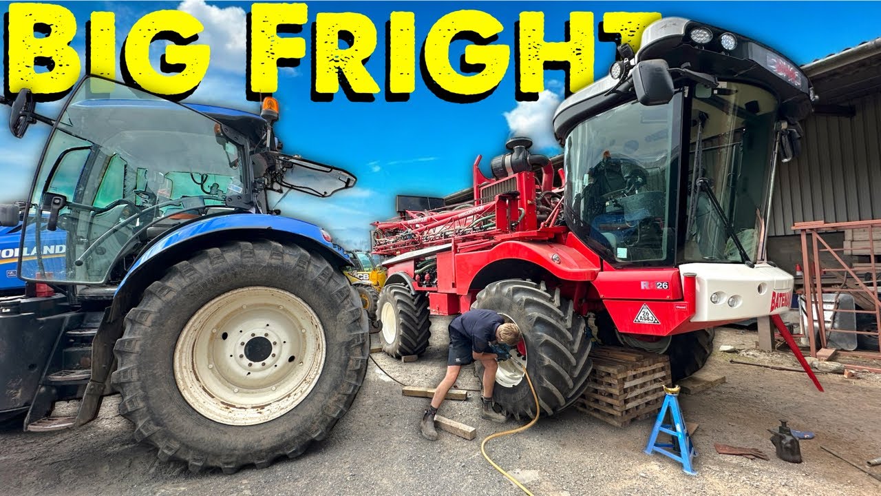 New Sprayer Troubles | Got A Big Fright