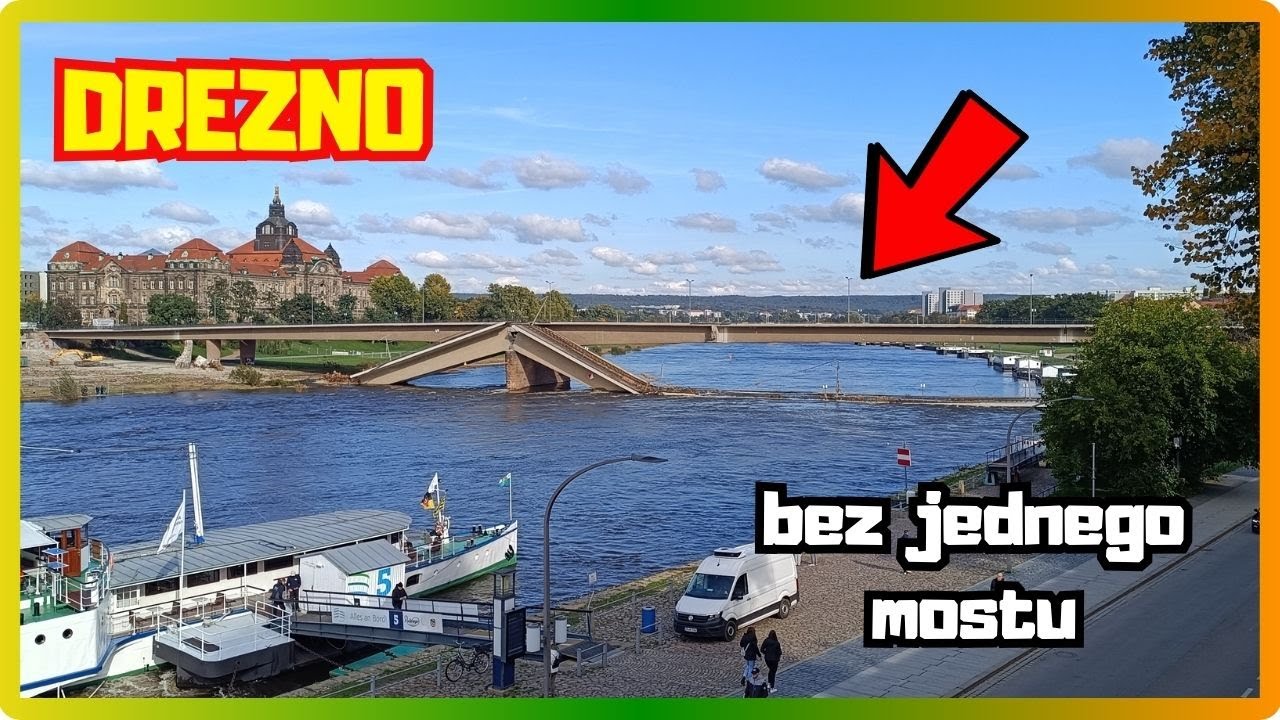 Drezno bez jednego mostu. Spacer po starówce. Szybkie zakupy w Zgorzelcu.