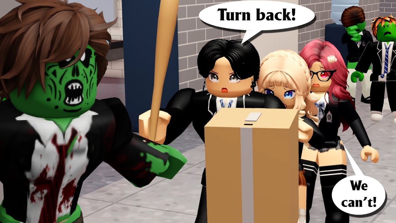 👉 Зомби 1: На мою школу напали зомби | История Roblox