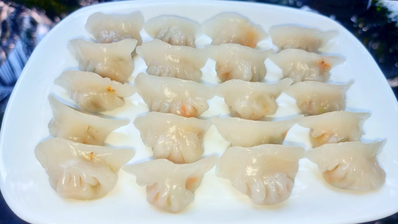 Há cảo_Cách làm vỏ bánh há cảo vừa trong ,dai,mềm để lâu cũng không bị cứng