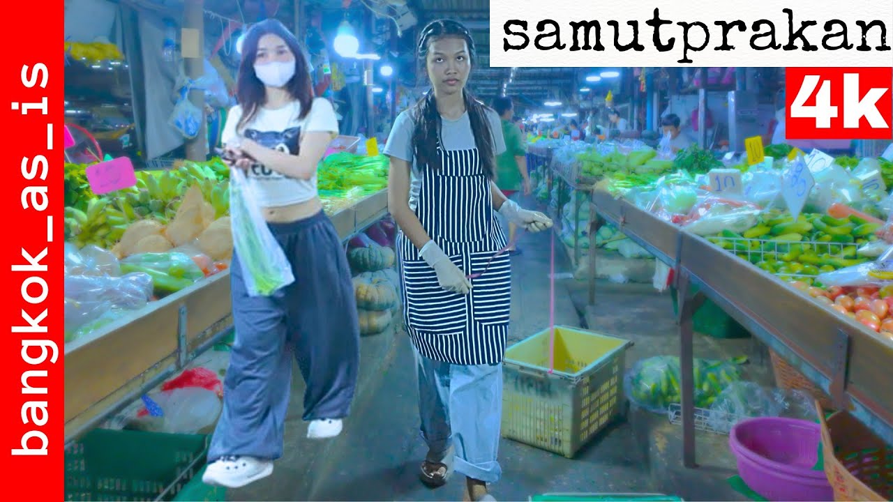 samut prakan 4k - samrong night market - march 2026