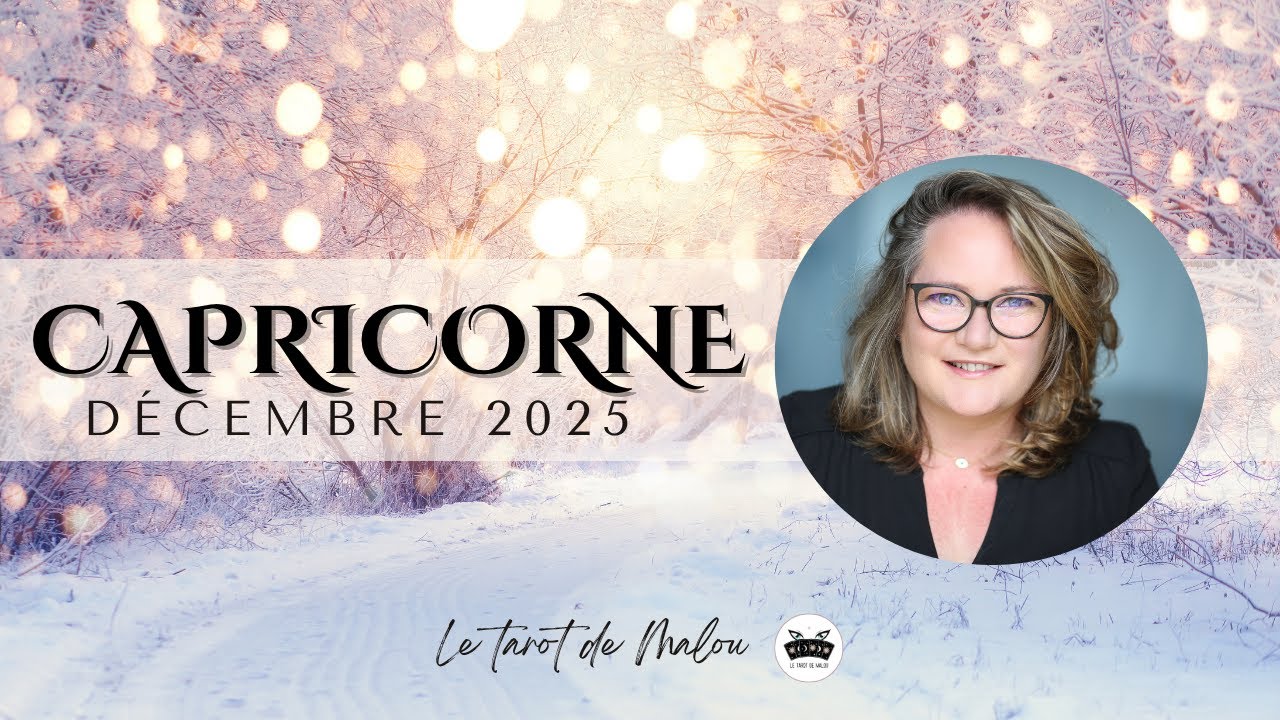 ♑ CAPRICORNE ♑ Horoscope Décembre 2025