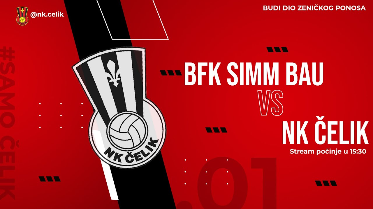 BFK SIMM BAU - NK ČELIK | 10. kolo Prve lige FBIH   ⚫️🔴