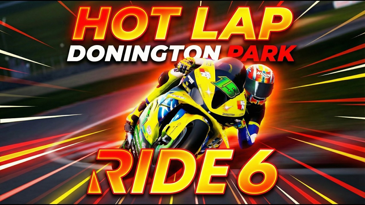 TESTING RIDE 6 - BMW HOTLAP AROUND DONINGTON PARK