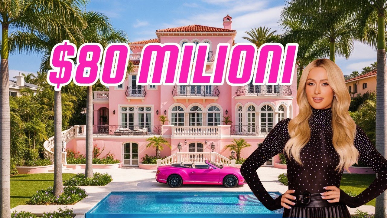 Paris Hilton: Le Sue Ville da Sogno 💎 Case da 60 Milioni tra Beverly Hills e Malibu #parishilton