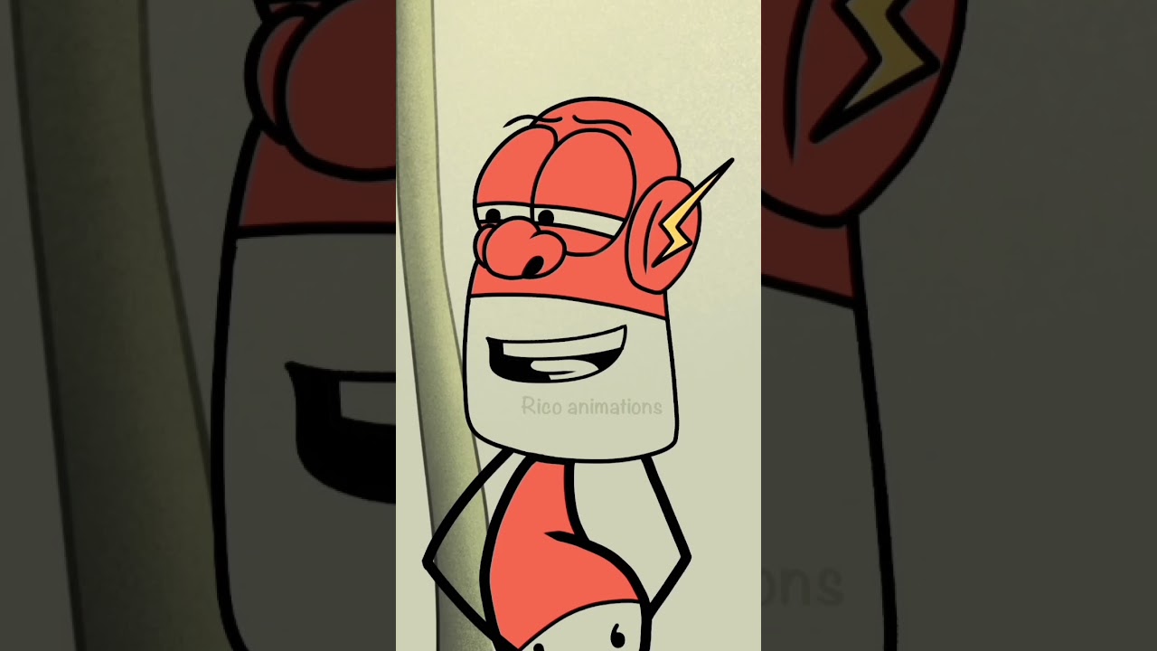 The Flash🤣🤣#gs#rico#animation#cartoon#4kmeme