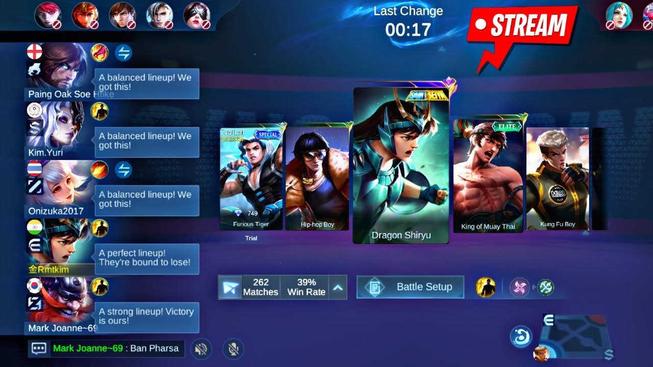 How to Chou KOF Skin Trial Cards 🛑