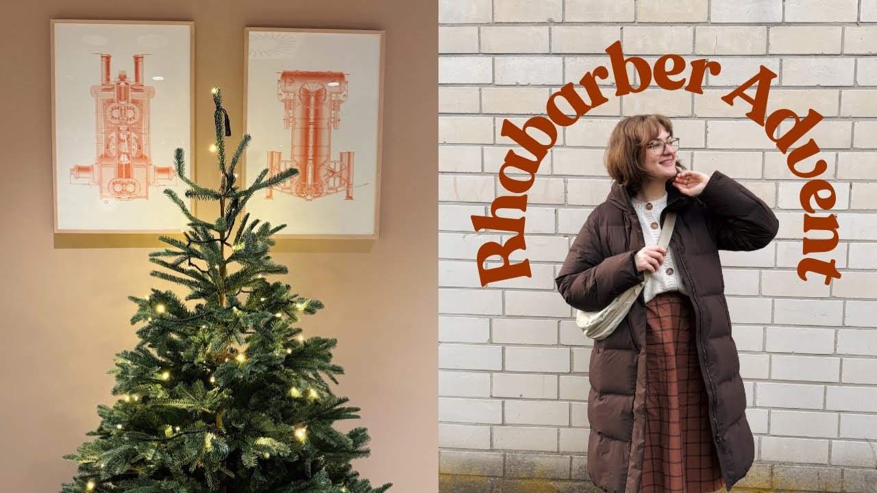 Marburg Bummel, Strickfairliebt und Alltagsvlog // Rhabarber Advent: EINS 