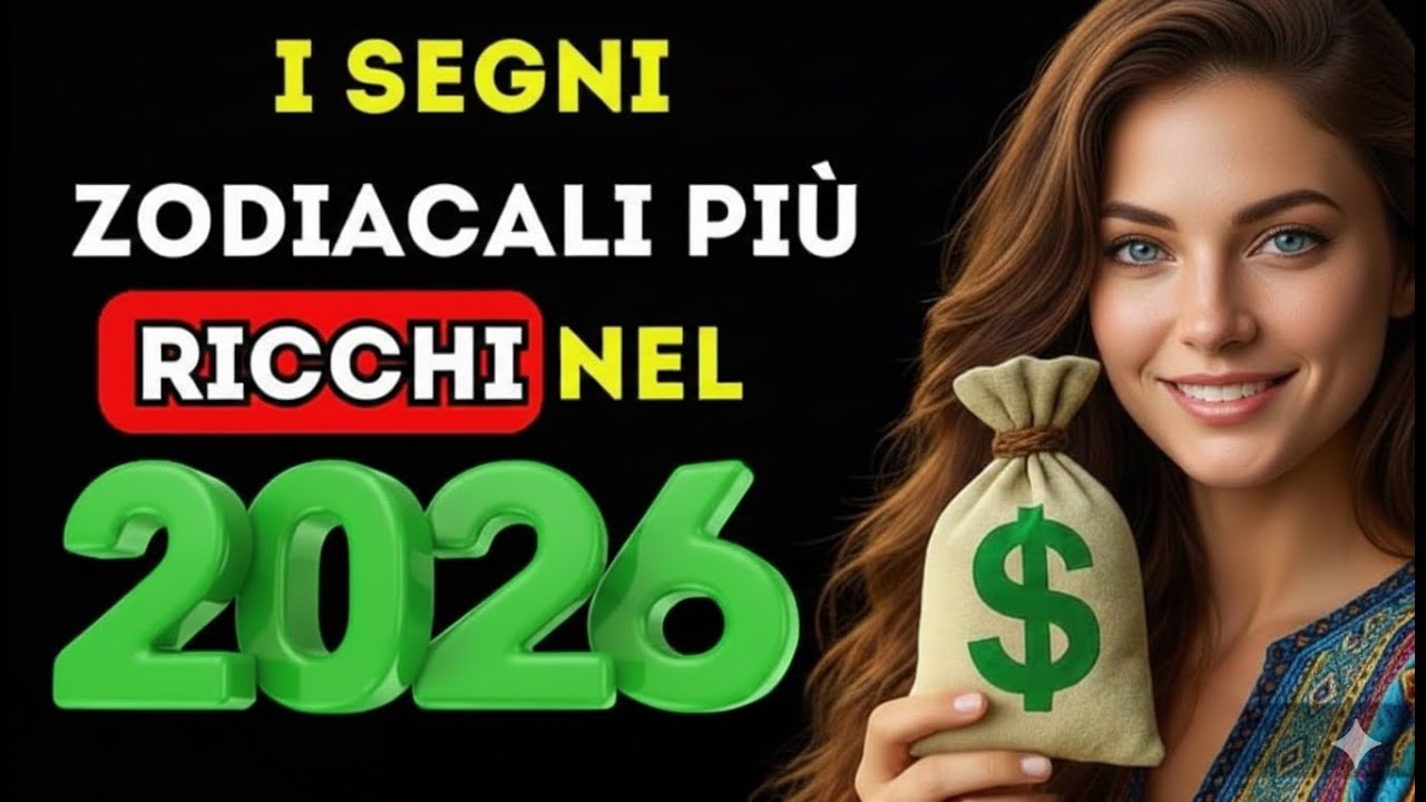 💎 2026: L&rsquo;Anno Dell&rsquo;Abbondanza 🚀 Questi Segni Cambieranno Destino, Soldi e Vita