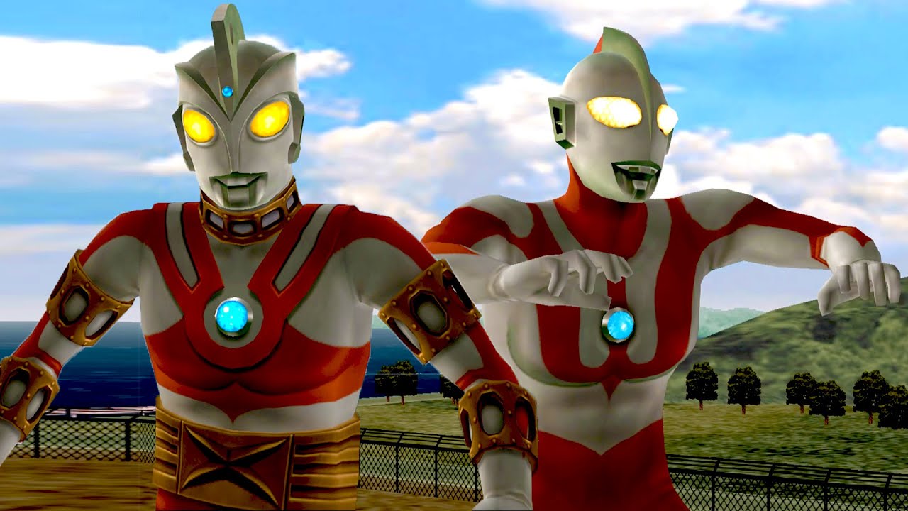 Ultraman Ace Robot and Ultraman - TAG Team HD Remaster  - ウルトラマン FE3