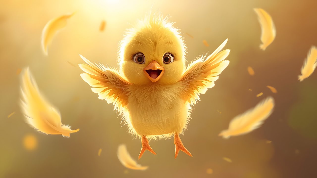 Puiul care a vrut să atingă cerul 🐥 | O poveste despre curaj și primii pași spre zbor