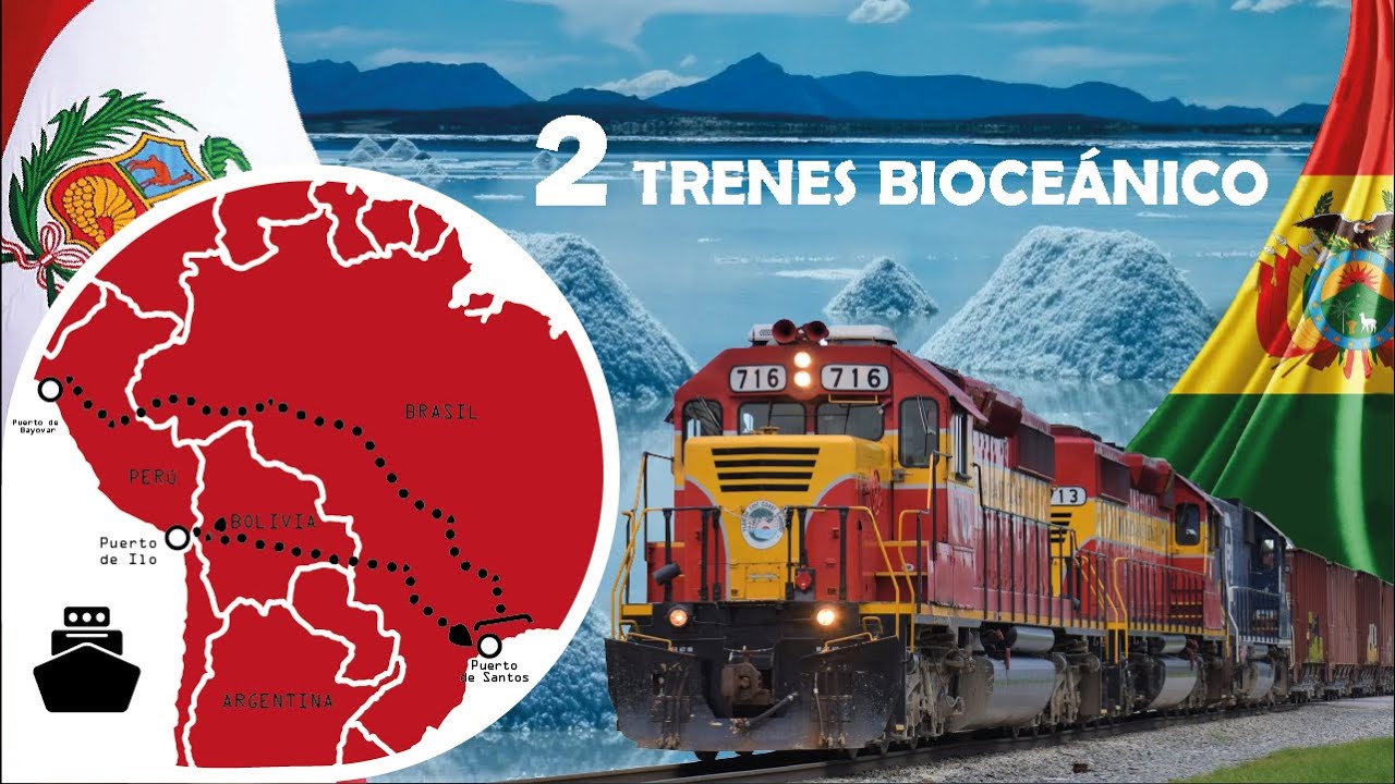 TREN BIOCEÁNICO: Sin Brasil no hay tren, aun que se sigue fortaleciendo el puerto de Ilo con Bolivia