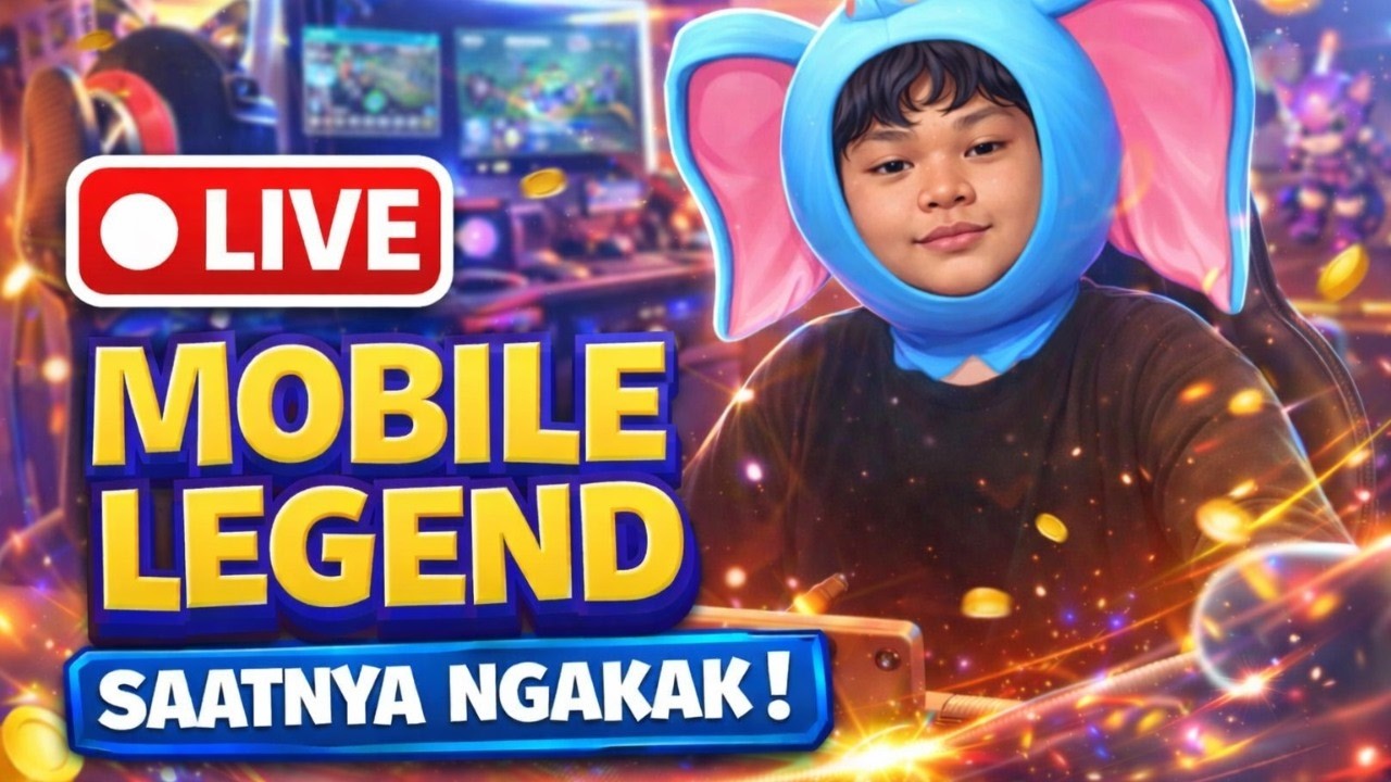 LIVE MLBB ,SANTAI SANTAI AJAY MABAR !!! PART 1