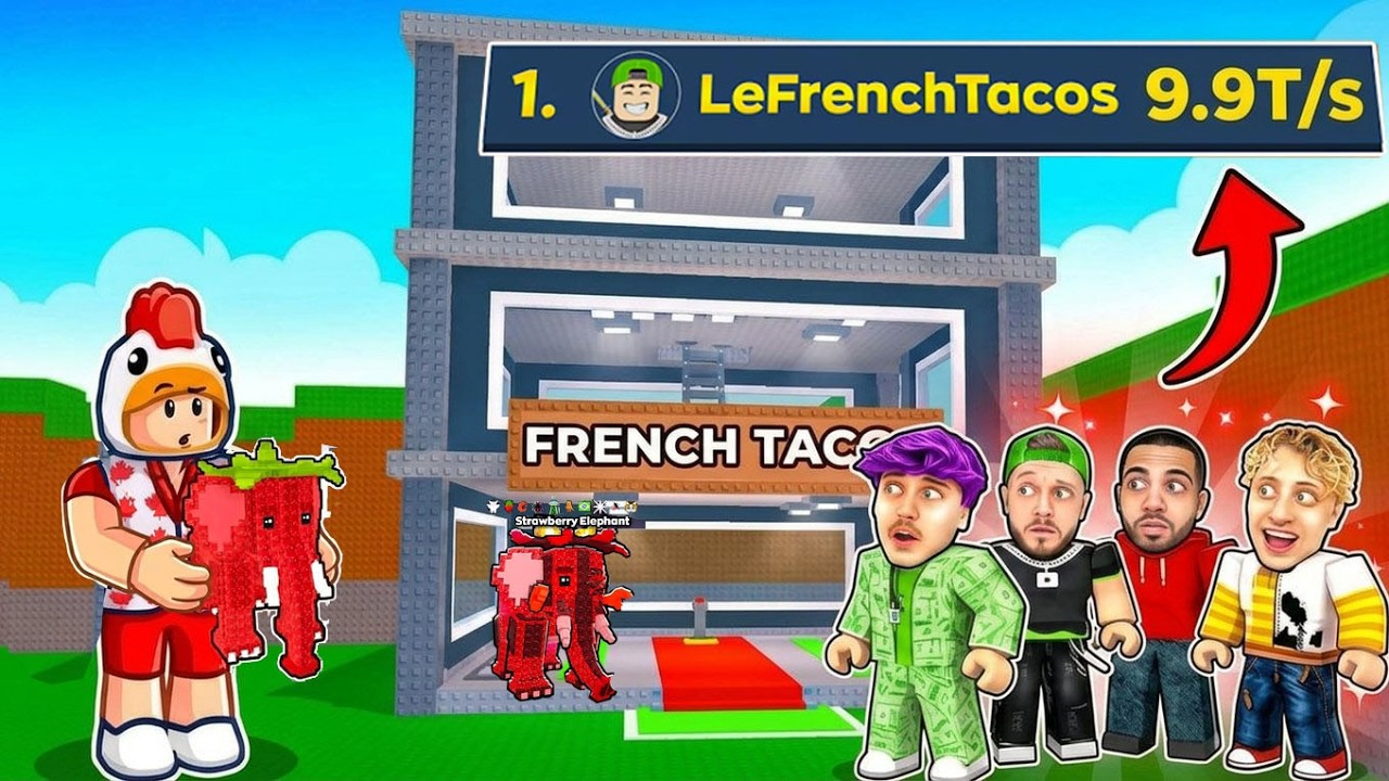 Les FRENCH TACOS m'ont forcé à Acheter un STRAWBERRY ELEPHANT...
