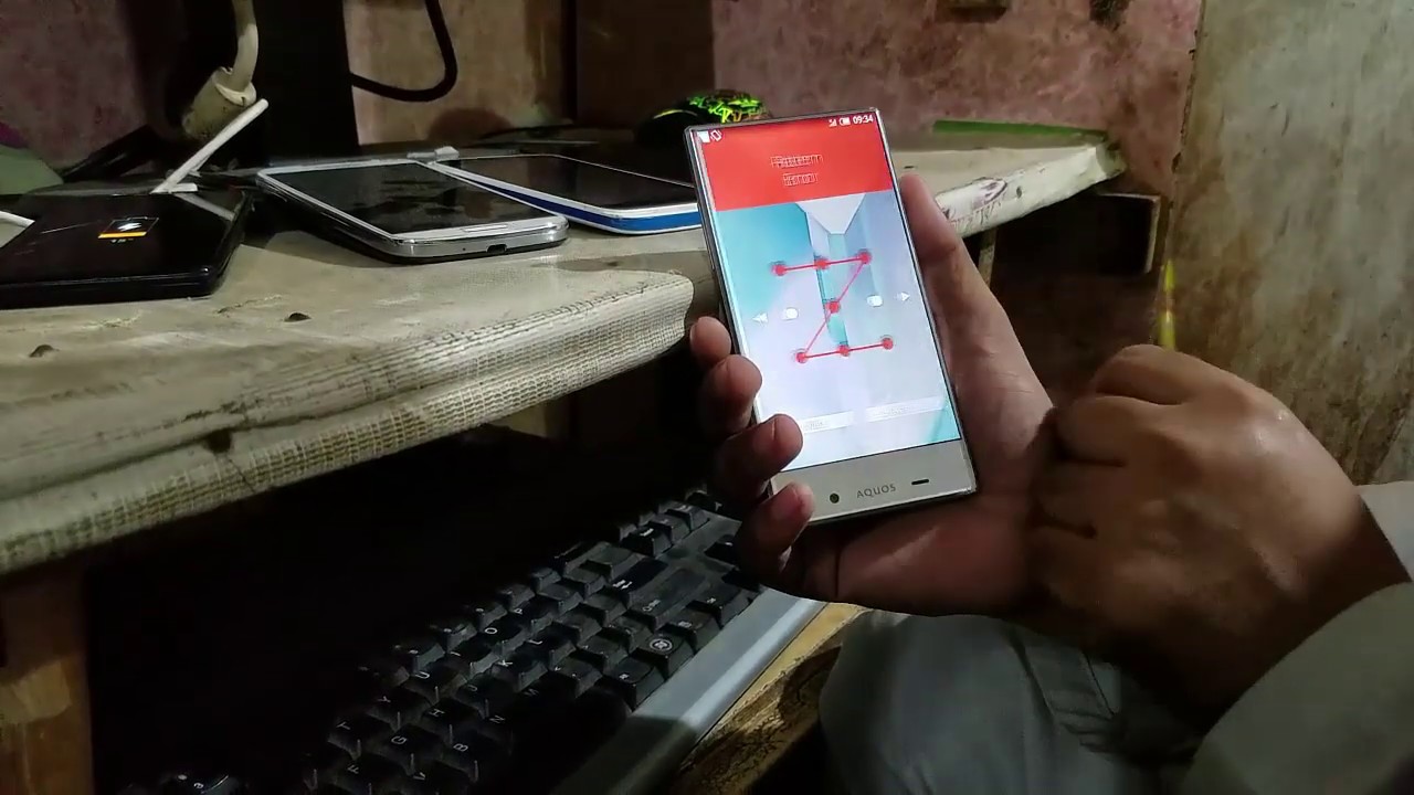Aquos 305SH Hard Reset Pettern Lock Or Pin Lock