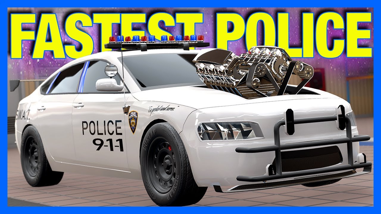 Building The World's Fastest Police Car in Automation & BeamNG