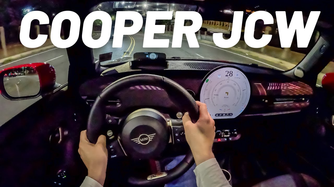 2025 MINI Cooper JCW | POV Night Drive