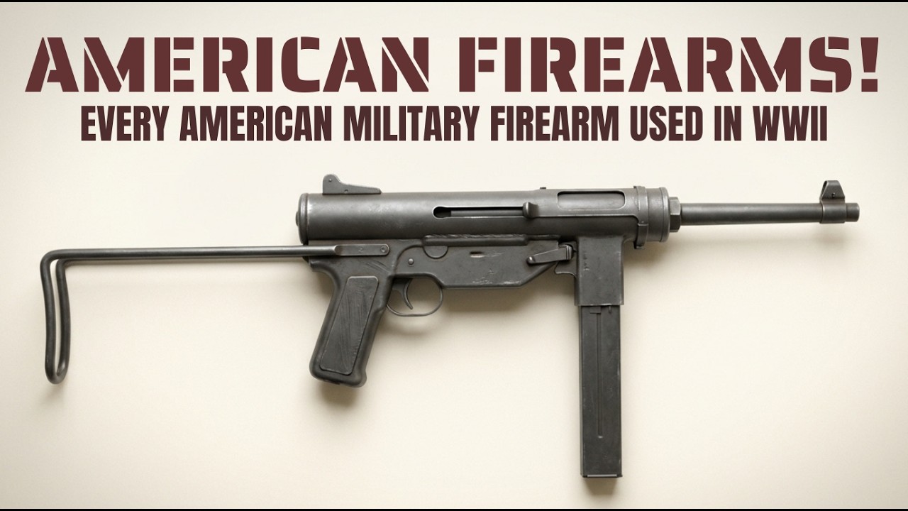 Every American Military Firearm Used in The WWII