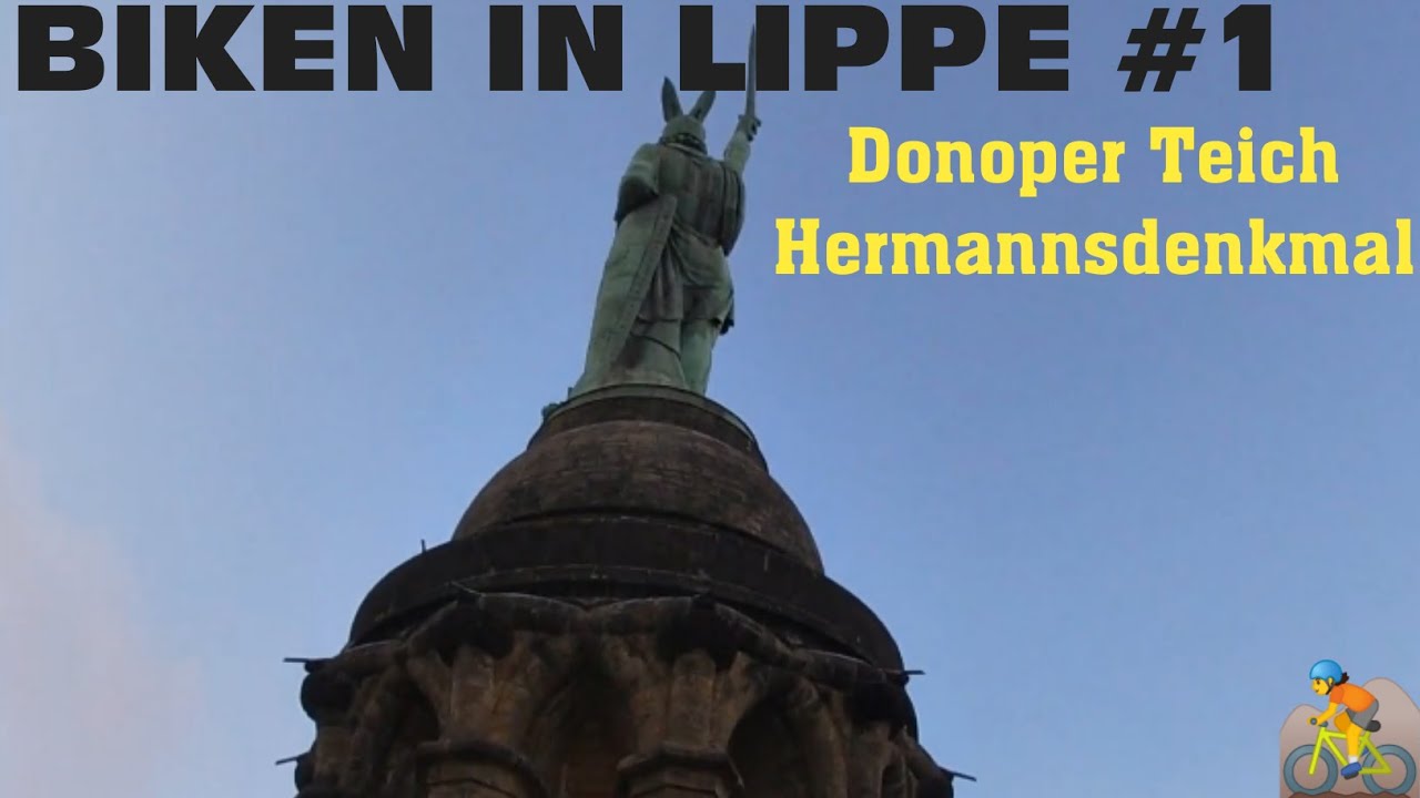 Biken in Lippe: #1 | Hasselbachteich zum Hermannsdenkmal über Bielsteinsender