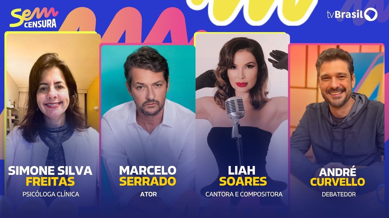 🔴 SEM CENSURA RECEBE MARCELO SERRADO, LIAH SOARES, SIMONE SILVA FREITAS E ANDR&Eacute; CURVELLO