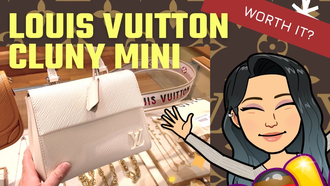 Мини-сумка Louis Vuitton CLUNY ❤️❤️❤️ — Стоит ли? Обзор сумки LV CLUNY MINI Louis Vuitton Cluny