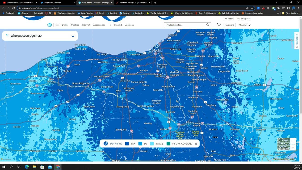 AT&T Finally Did It! C Band & DOD Map Released! 5G+ | Verizon C Band Compared