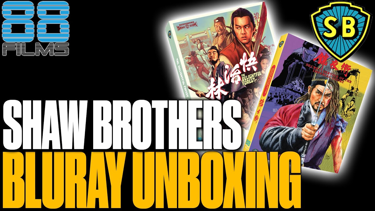 88 FILMS - Shaw Brothers Blurays UNBOXING - Delightful Forest & Secret Service Of The Imperial Court