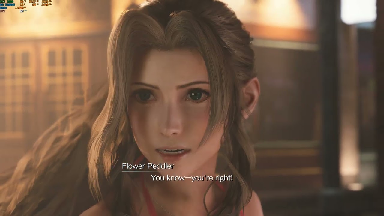 FINAL FANTASY VII REMAKE - MOD Playthrough part 2 - The Flower Girl