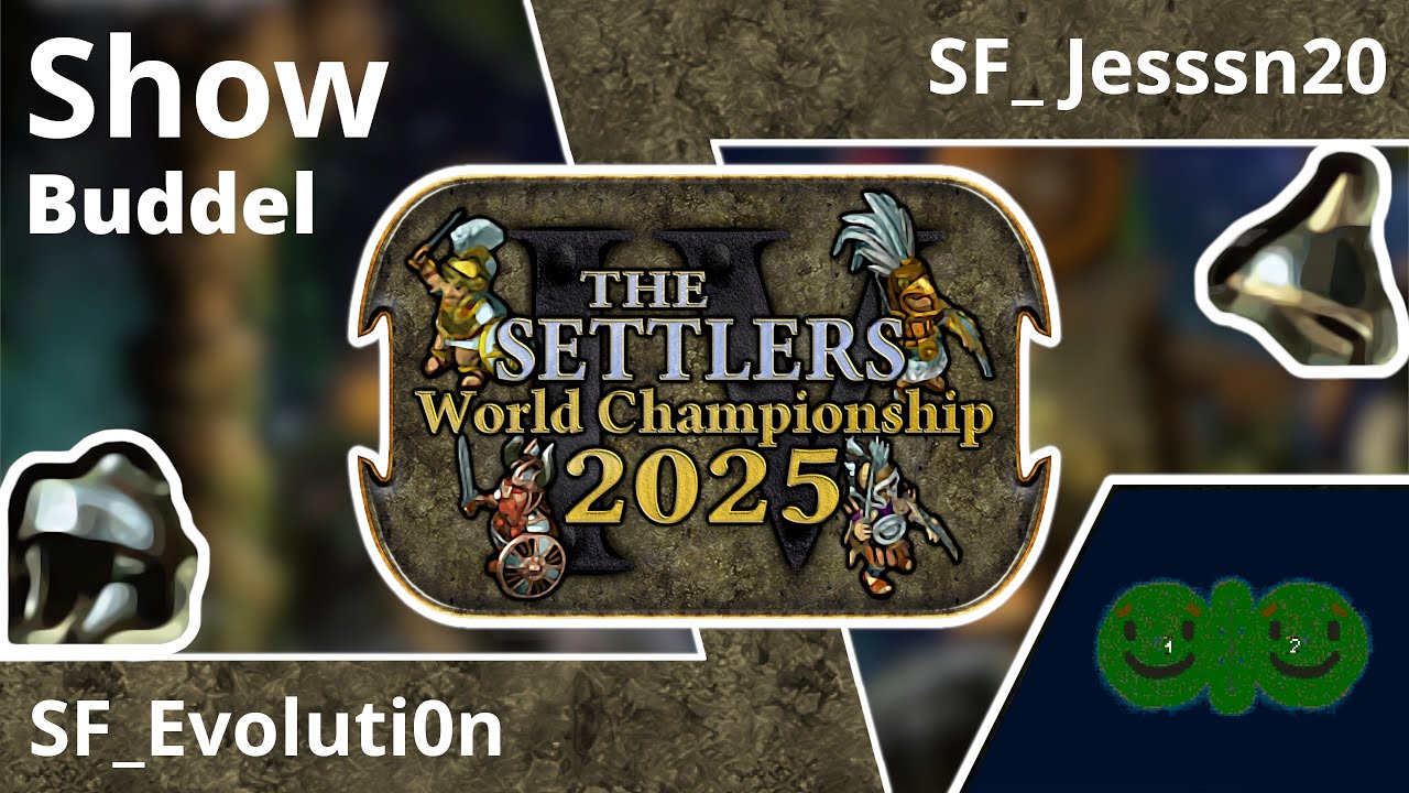 [EN] SF_Evoluti0n vs SF_Jesssn20 | Buddel Showmatch | The Settlers IV World Championship 2025