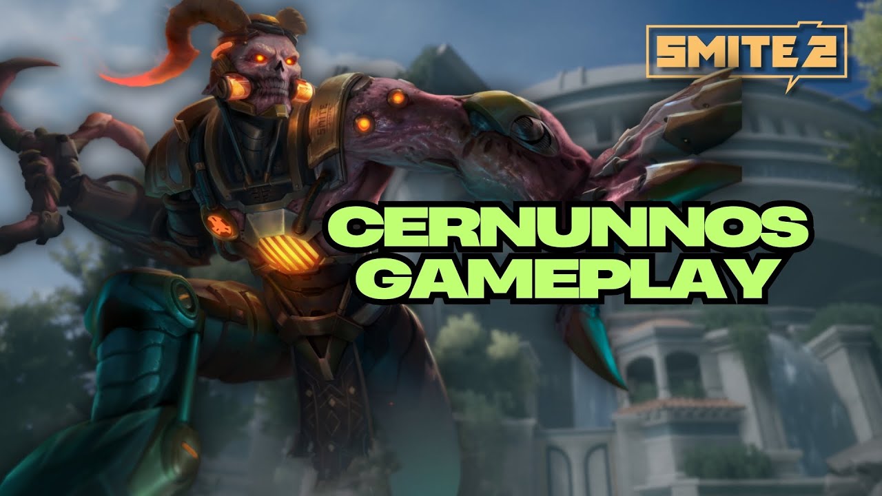 CERNUNNOS GAMEPLAY - SMITE 2