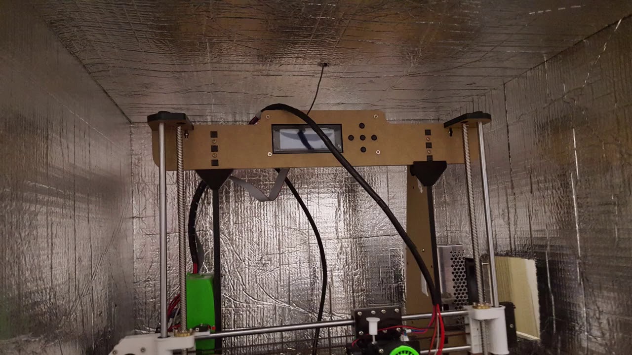 BOX TERMO ACUSTICO per tutte le STAMPANTI 3D  RUMORE E DISPERSIONE TERMICA