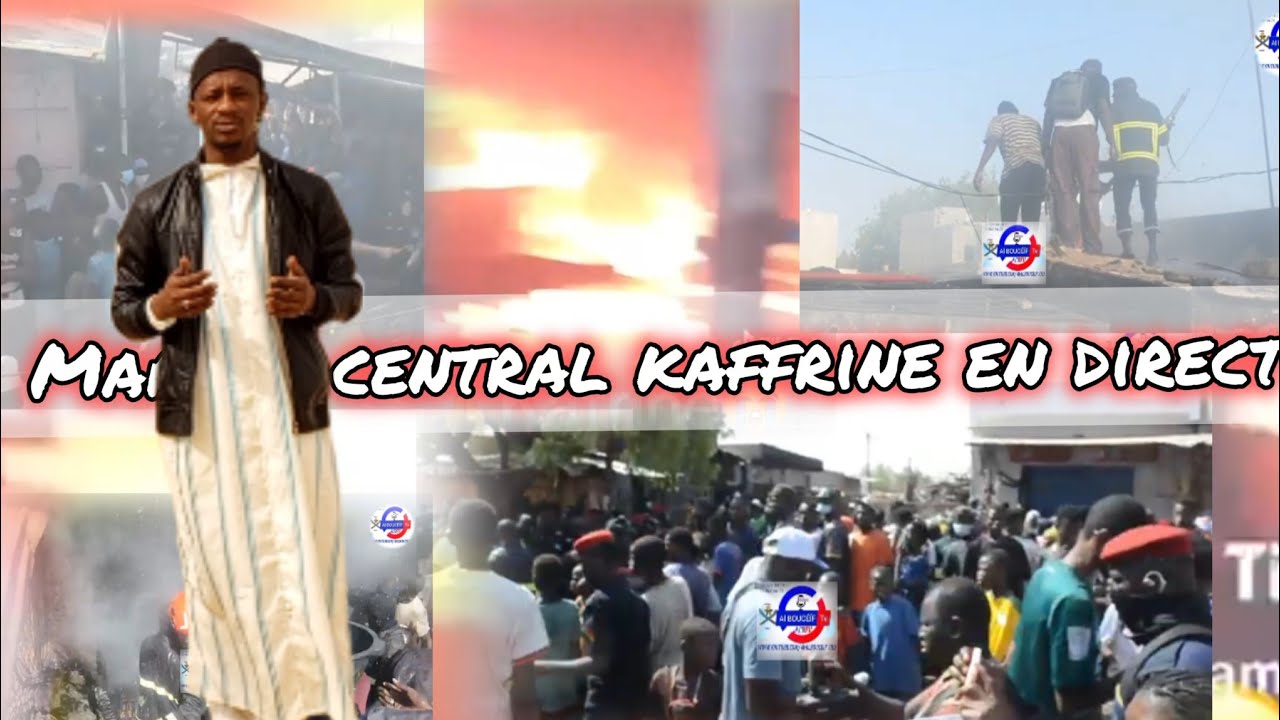 🛑 urgent marché central kaffrine en 🔥 