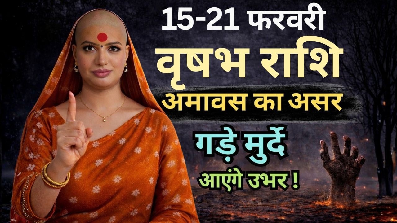 वृषभ 15-21 फरवरी राशिफल 2026 | फरवरी राशिफल | वृषभ राशिफल | Vrisabh rashifal | February rashifal