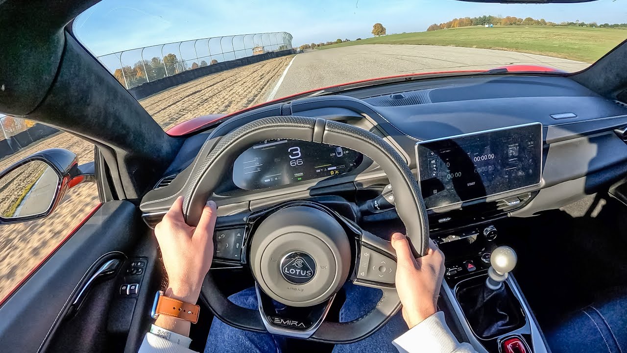 2025 Lotus Emira V6 - POV Track Drive (Gingerman Raceway)
