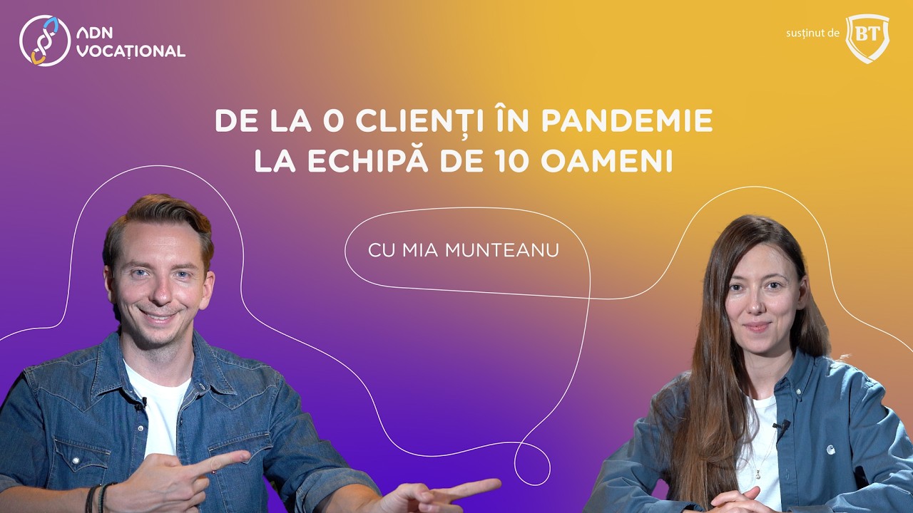 De la Poster cu Bocanci la Propria Agenție. Advertising și Industrii Creative cu Mia Munteanu