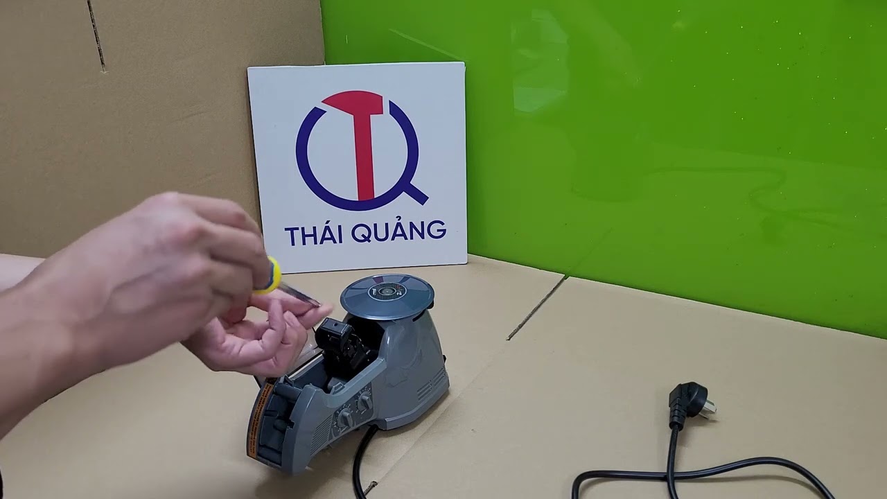 Hướng dẫn bảo trì và thay thế lưỡi dao Máy cắt băng dính tự động ZCUT-870 (ZCUT-10) | Thái Quảng