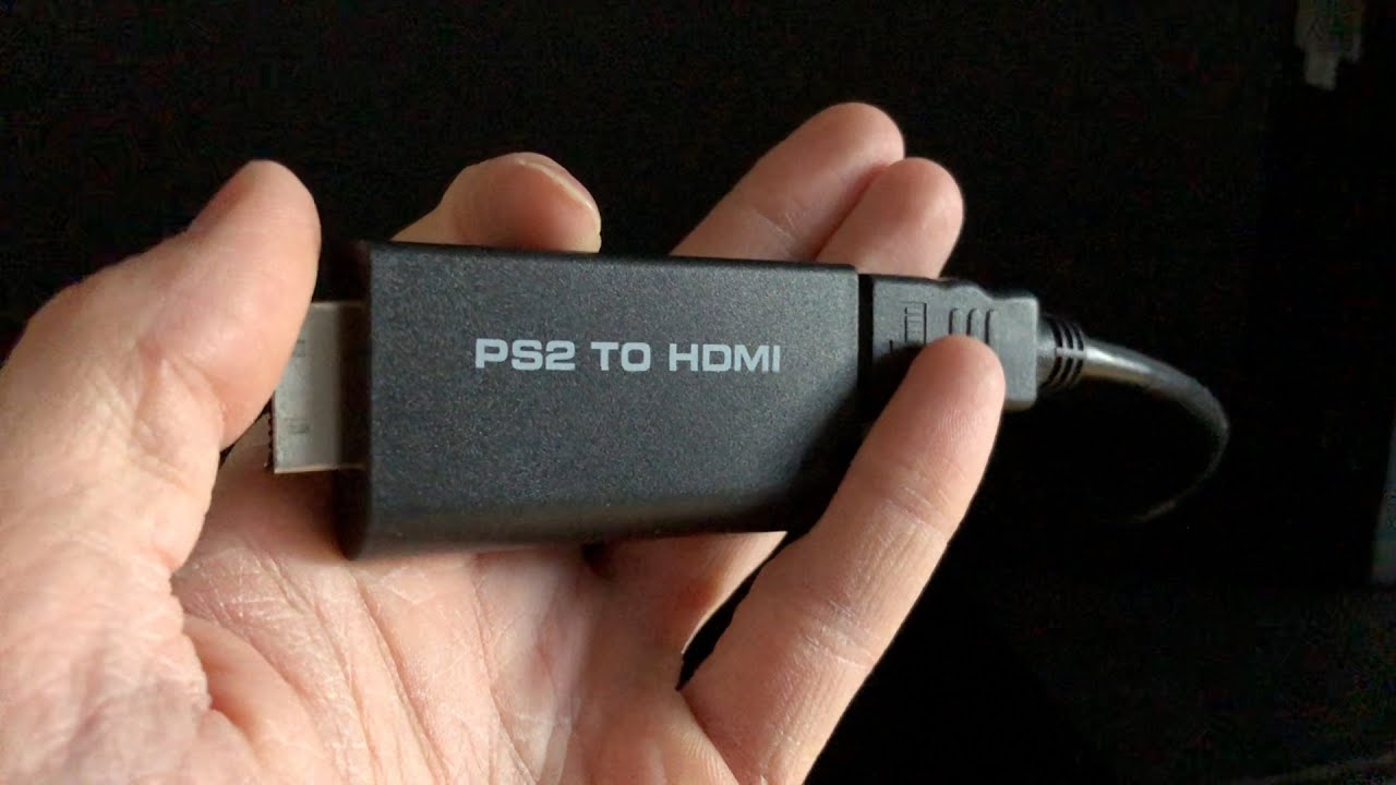 PS2 HDMI Adapter Not Working - Black Image Fix