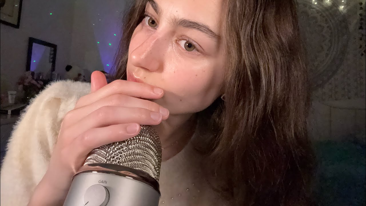 asmr with my NEW mic!!!