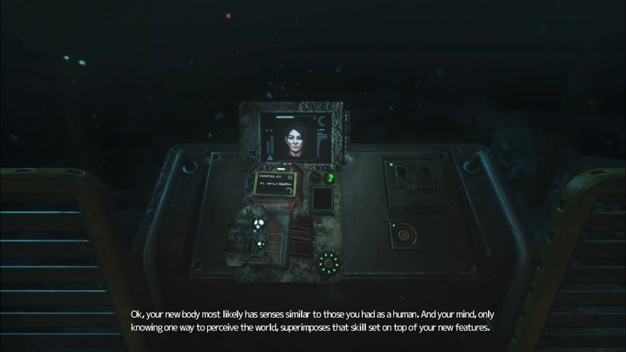 SOMA Gameplay Catherine Explains To Simon Why He Can’t Realize He’s A Robot