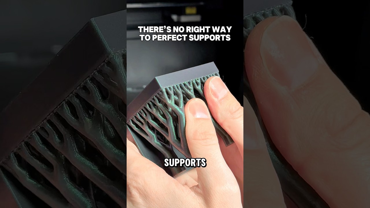 Два способа получить хорошие настройки поддержки | 3D-печать