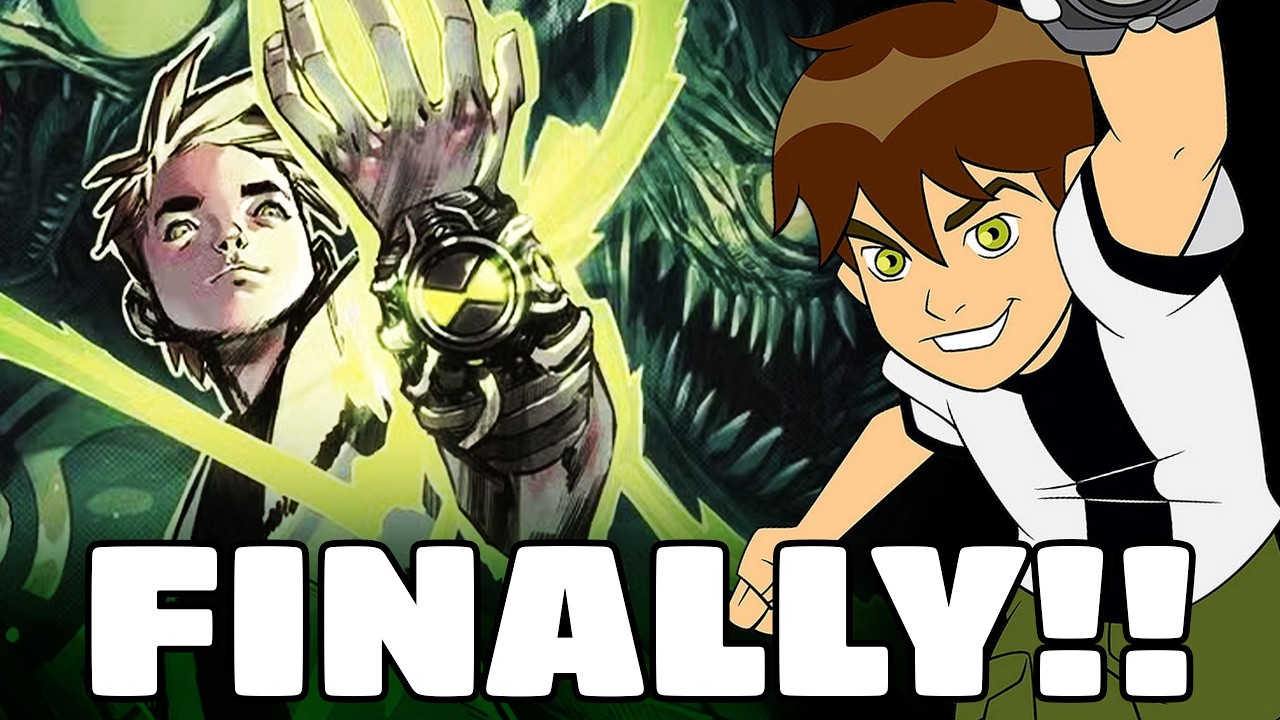 We Have A REAL LOOK at the Ben 10 Comic